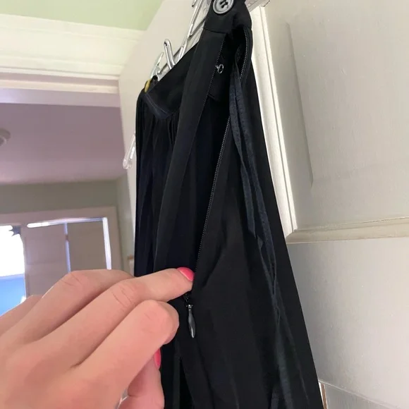 Vintage Purple Label Ralph Lauren Black Midi Skirt - Picture 2 of 5